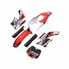 Hot Sale 🛒 Mon Ster Red Shroud Assembly For The Fit Right FRP DB001 50cc Dirt Bike ⌛