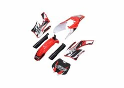 Hot Sale 🛒 Mon Ster Red Shroud Assembly For The Fit Right FRP DB001 50cc Dirt Bike ⌛