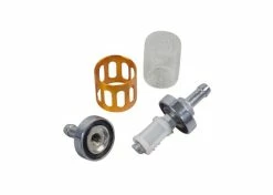 Flash Sale 💯 Mon Ster Universal In-Line Chrome Fuel Filter 🥰 -Outlet mini-bikes Store o39 4684 3