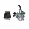 Coupon 🎁 Mon Ster PZ19 Carburetor With 19 Mm Intake & Left Side Hand Choke For 50cc, 70cc, & 90cc ATVs & Dirt Bikes 🥰