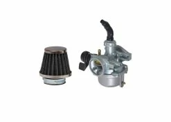 Coupon 🎁 Mon Ster PZ19 Carburetor With 19 Mm Intake & Left Side Hand Choke For 50cc, 70cc, & 90cc ATVs & Dirt Bikes 🥰