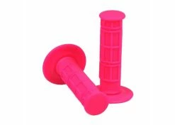 Brand new 👏 Mon Ster Rubber Waffle Style Handlebar Grip Set For Scooters, ATVs, & Dirt Bikes 🥰 -Outlet mini-bikes Store waffle handlebar grips 5