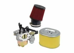 Discount 🤩 Mon Ster Carburetor With 24 Mm Air Intake For 163cc 5.5 Hp & 196cc 6.5 Hp Baja Go-Kart Engines 🛒